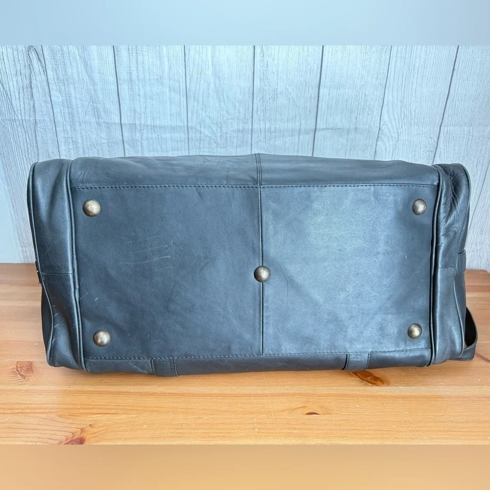 Vintage ELLINGTON The Original Rucksack  Company Italian Leather Duffle Bag